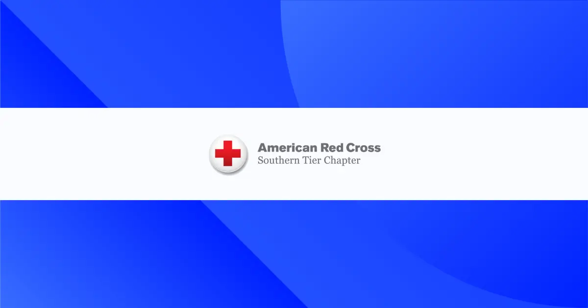 American Red Cross logo.