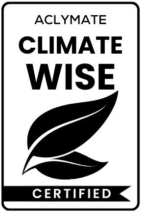 Aclymate Climate Wise Certified.