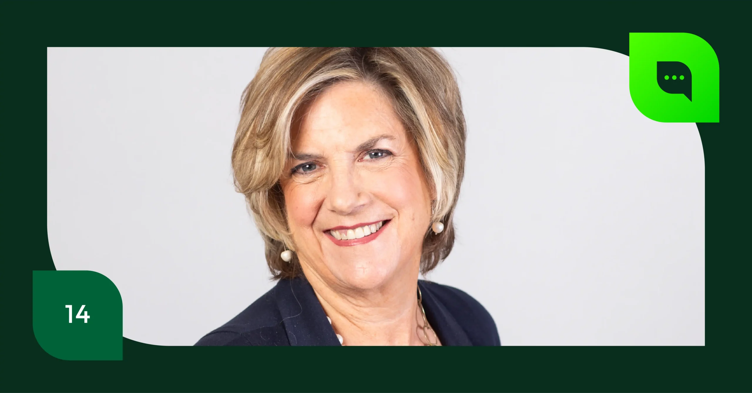 Headshot of Mary Fehlig, episode 14 of Riveo Impact Lab.