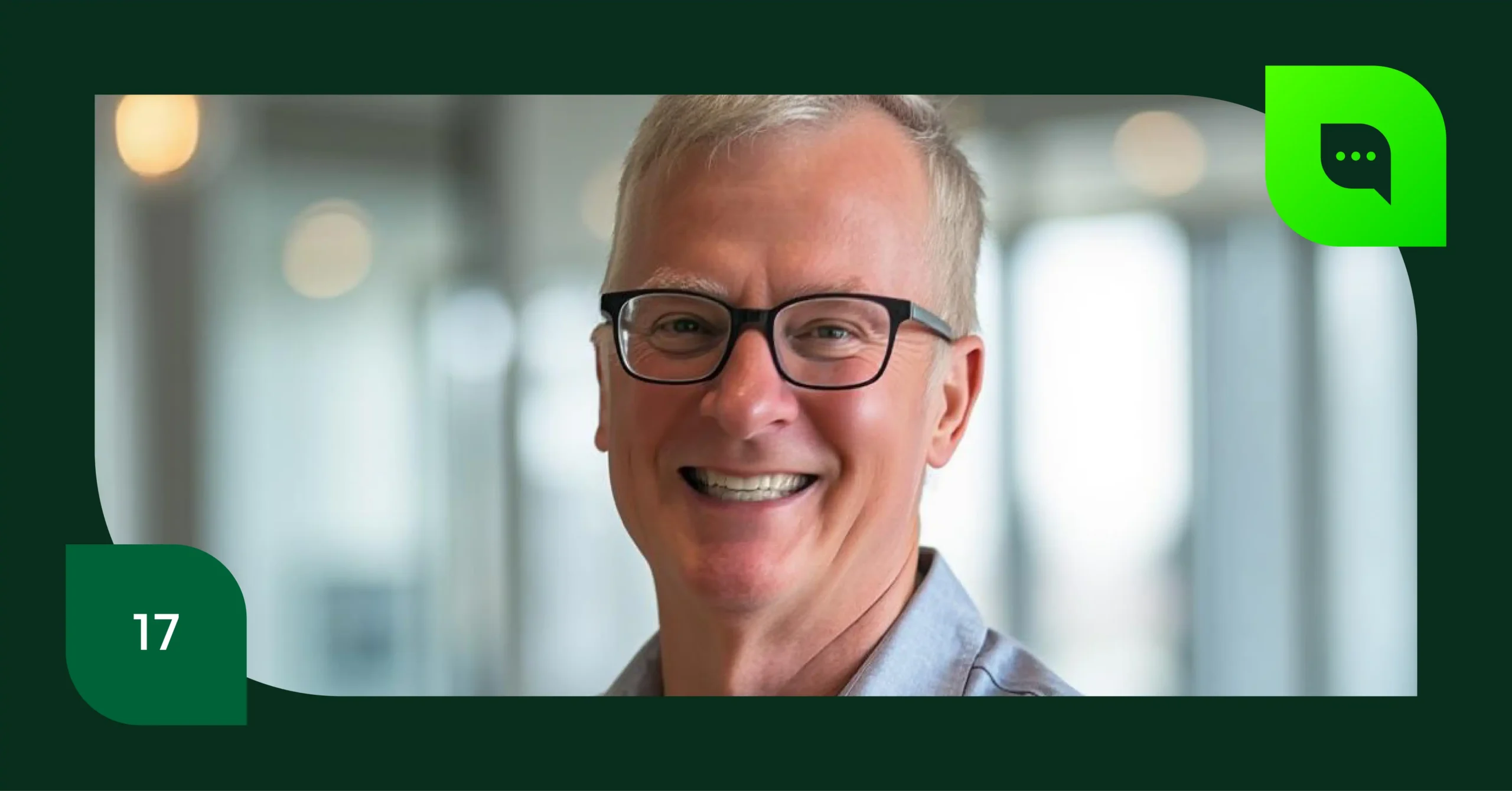Headshot of Tom Hering, episode 17 of Riveo Impact Lab.
